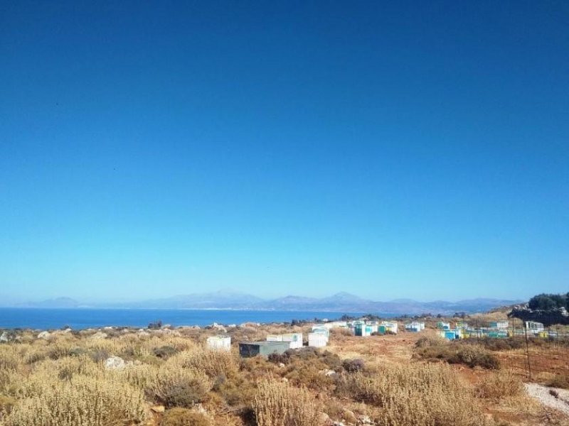 Kokkino Chorio Riesiges Grundstück am Meer mit Panoramablick Grundstück kaufen